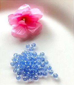 Cristal Jateado Royal Transparente 6mm  60unidades